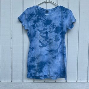 Prairie  Mountain: Blue Tie-Dye Grand Canyon National Park Women's Top. Size M.